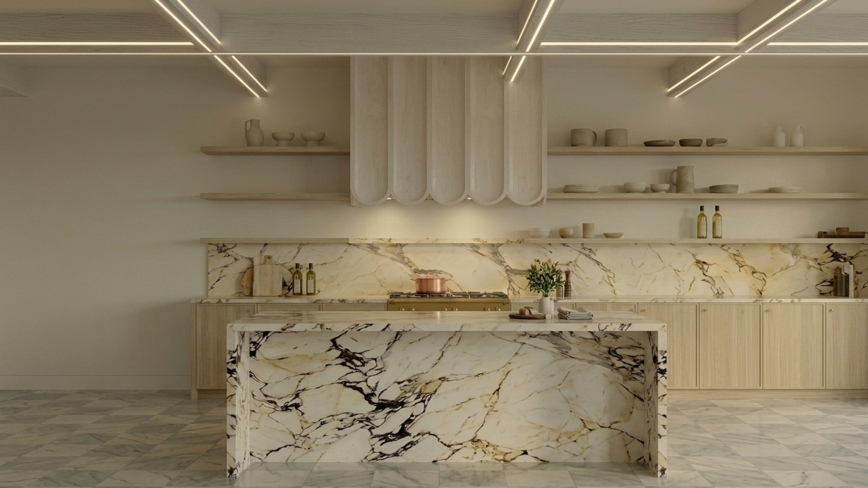 Kitchen Island Perspective